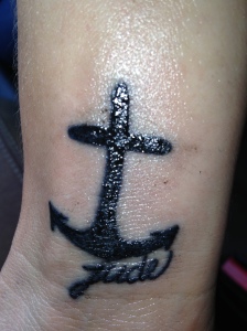 Anchor of Hope tattoo